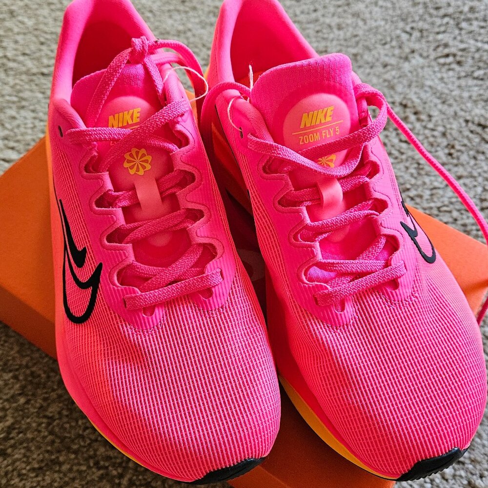 New Nike zoom x 5 fly woman's running shoes size 8